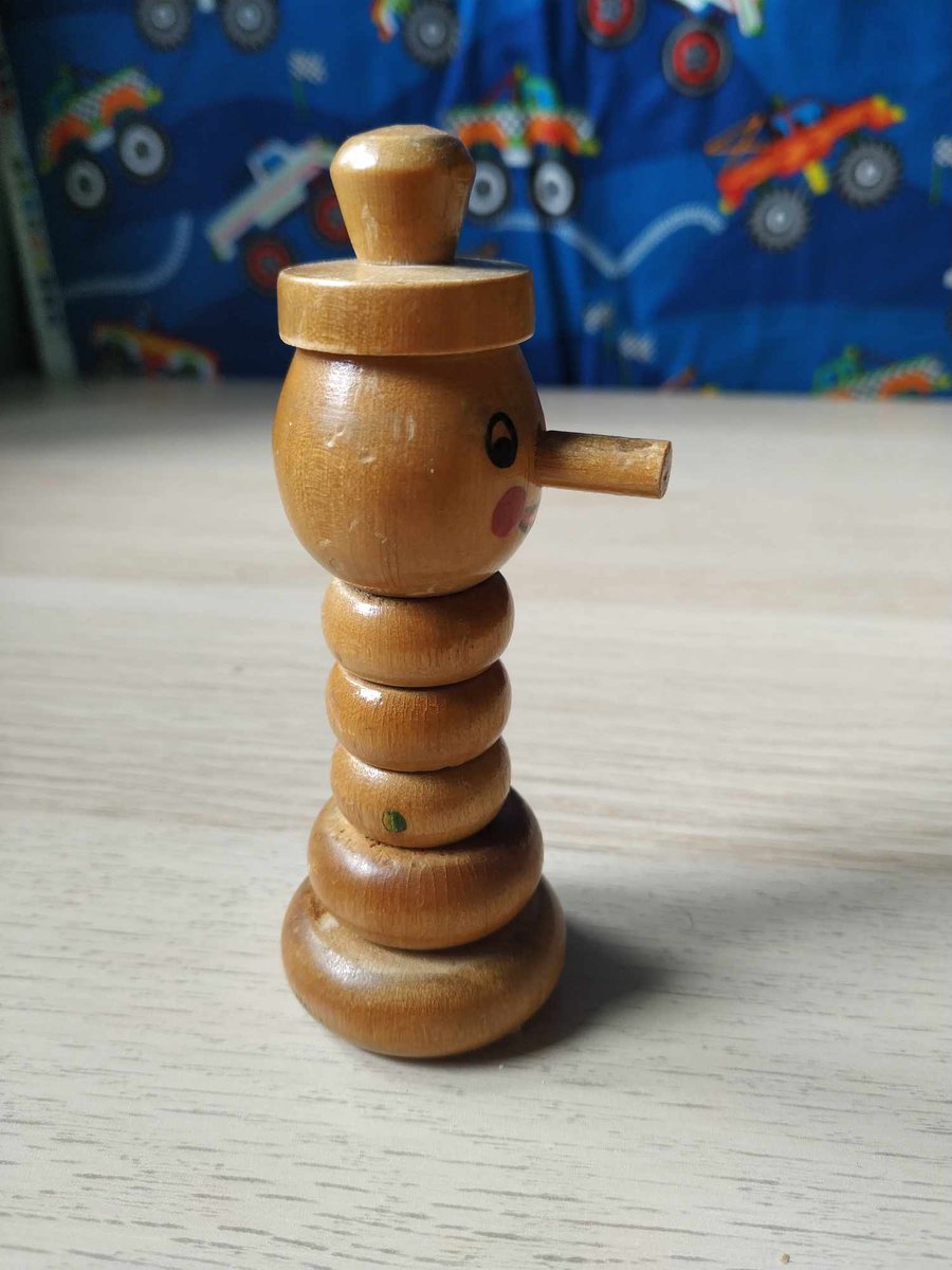 VintageSoviet's tweet image. #Vintage #Wooden #Stacking #Snowman #Figurine #Toy #gift for #Toddlers #Christmas #decor 

etsy.me/3XPodgX