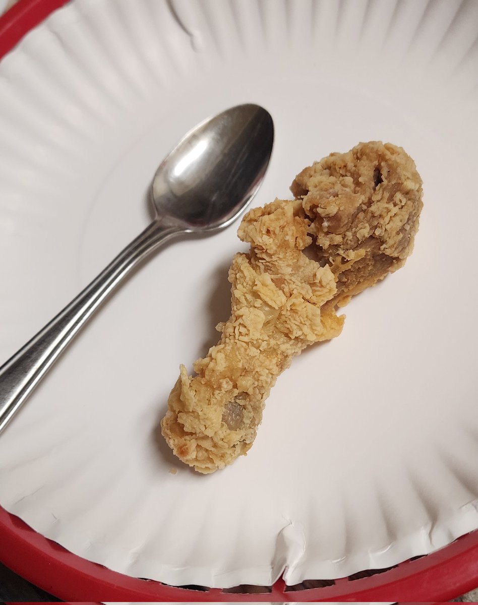 LilRedOne81's tweet image. @BillMillerBarBQ What happened to your stock in chicken? These are like infantile chicken legs they are so small. I remember when the legs used to be huge. Not worth what I paid! Let's do better #DoBetter #TinyChicken #fail