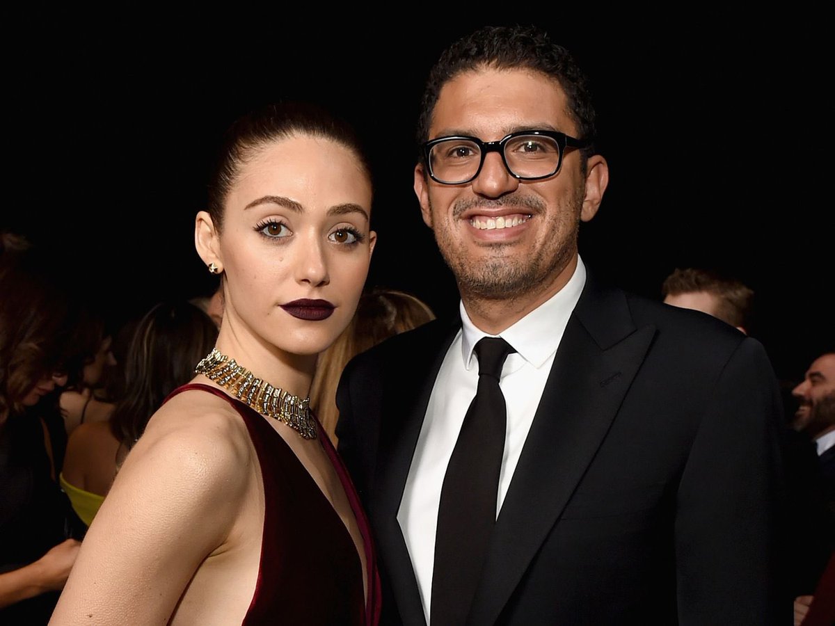 ERossumsPossum's tweet photo. Them 
@emmyrossum &amp; @samesmail https://t.co/asE1SBKDmX
