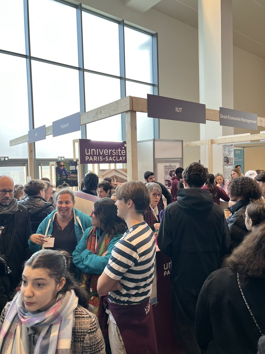 [ SALON PARIS SACLAY MASSY ] 

<a href="/IUT_Orsay/">IUT d'Orsay</a> <a href="/UnivParisSaclay/">Université Paris-Saclay</a> est présent aujourd’hui de 9h à 18h au salon de <a href="/letudiant/">l'Etudiant</a> organisé en partenariat avec <a href="/agglopariSaclay/">Agglomération Paris-Saclay</a>. 
Venez rencontrer notre équipe pédagogique 🤝