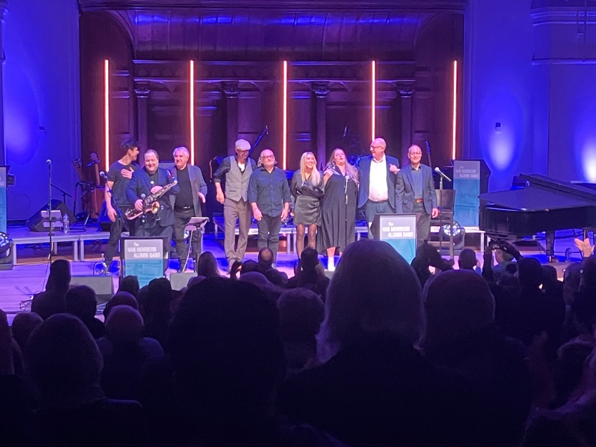 The brilliant <a href="/thevmalumniband/">The Van Morrison Alumni Band</a> at <a href="/cadoganhall/">Cadogan Hall</a> last night - fantastic show and a must for <a href="/vanmorrison/">Van The Man</a> fans!