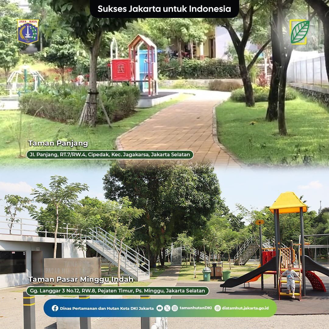 DKIJakarta's tweet photo. Kira-kira mana yang masuk ke dalam list kalian? Reply ya!

Sumber: @tamanhutandki 

#dkijakarta #suksesjakartauntukindonesia #JagaJakarta #rekomendasitempatolahraga #joggingtrack #weekendlist https://t.co/hqMWp2zK1s