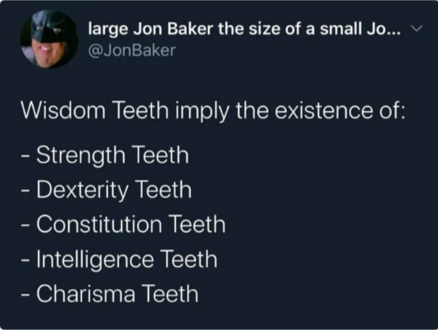 Stands to reason. 😀