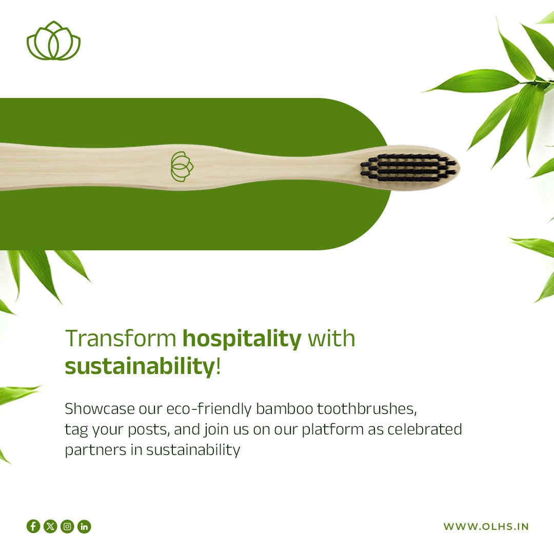 OLHSIndia's tweet photo. Let’s redefine hospitality with sustainability!
 
Snap a pic, tag us, and share your green experience! We’ll proudly showcase your photo on our socials as a sustainability partner.

#OLHS #EcoLuxury #GreenHospitality #SustainableToiletries #EcoFriendlyTravelTips https://t.co/y0FzjHrzUn