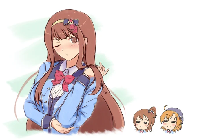 ギブミーメタファー始まったので昔かいた星蘭さんな琴葉……琴葉の両親だと 
