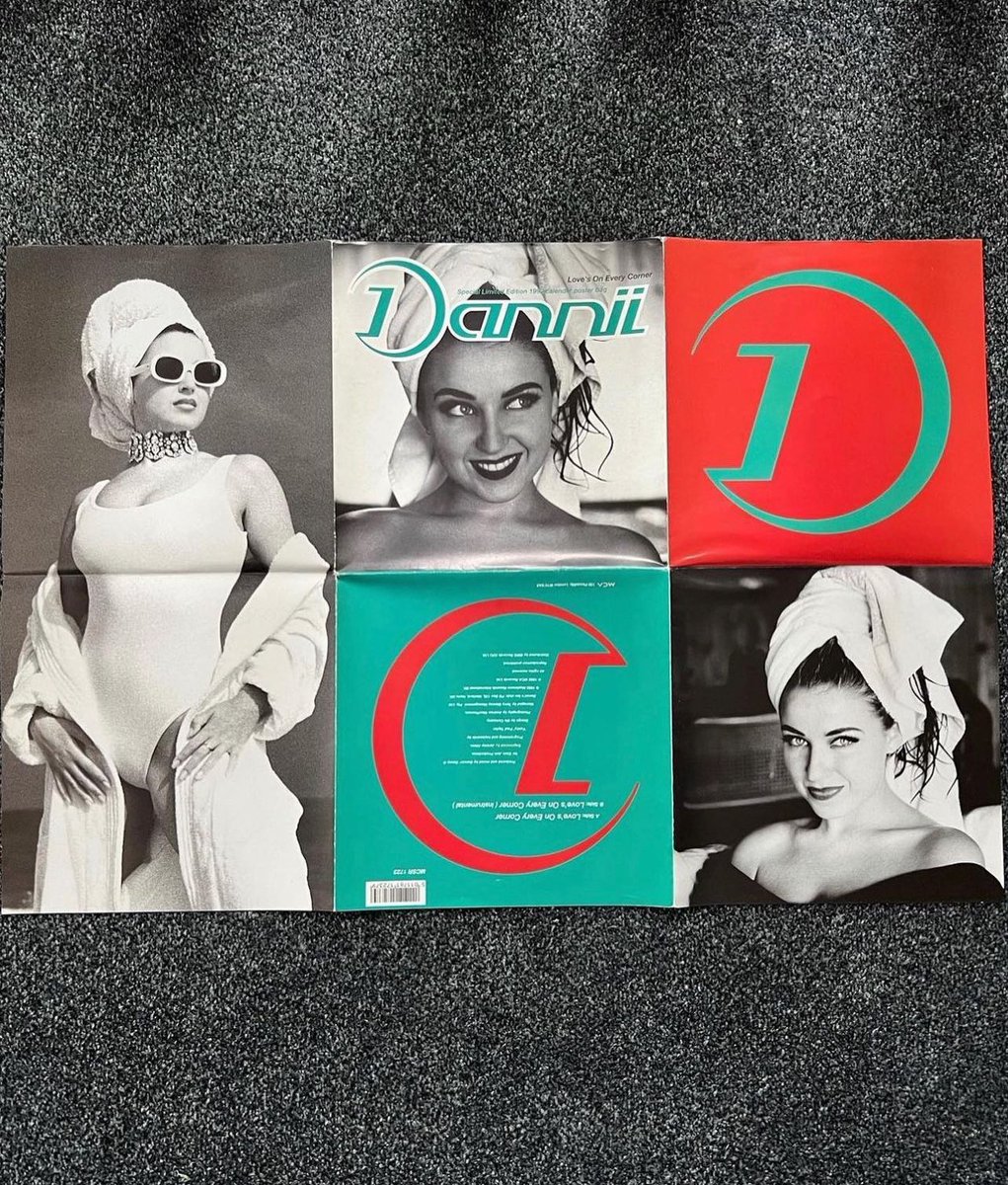 spsmith136's tweet photo. @danniiminogue #LovesOnEveryCorner second #single from #album #GetIntoYou released 32 years ago today!! #12inch# vinyl #promo #7inch #postersleeve #CD #cassette 😊🎶💃🏼🕺🏼 xx https://t.co/HQYp0E1mWE