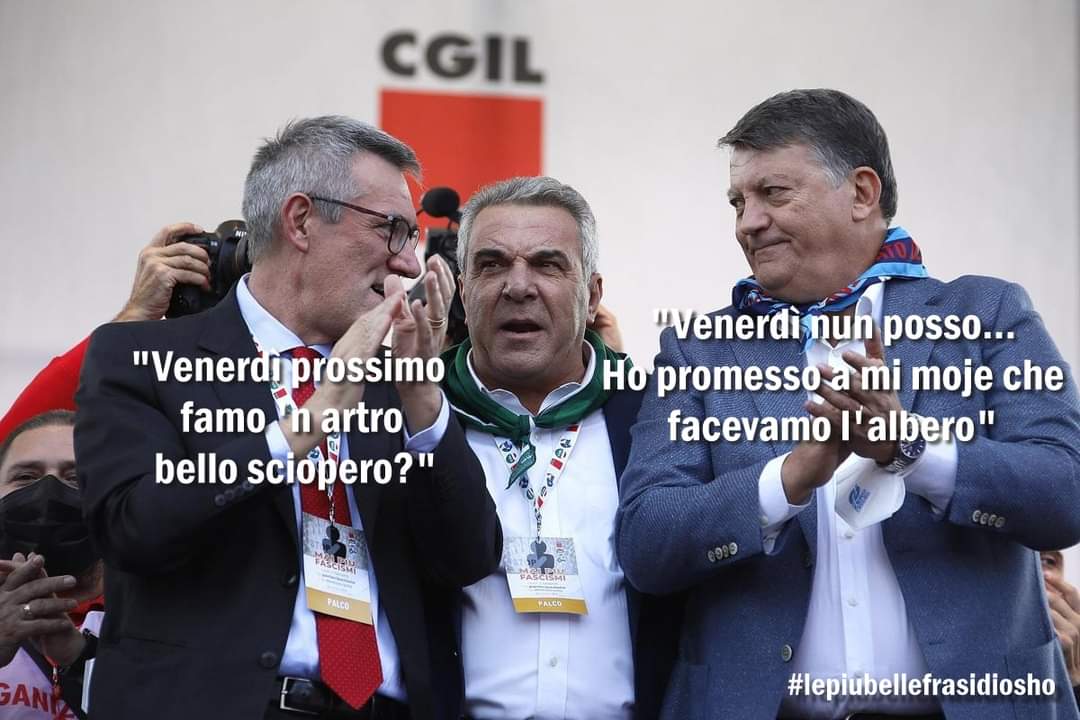 lefrasidiosho's tweet photo. #ScioperoGenerale https://t.co/r05xsUARU8