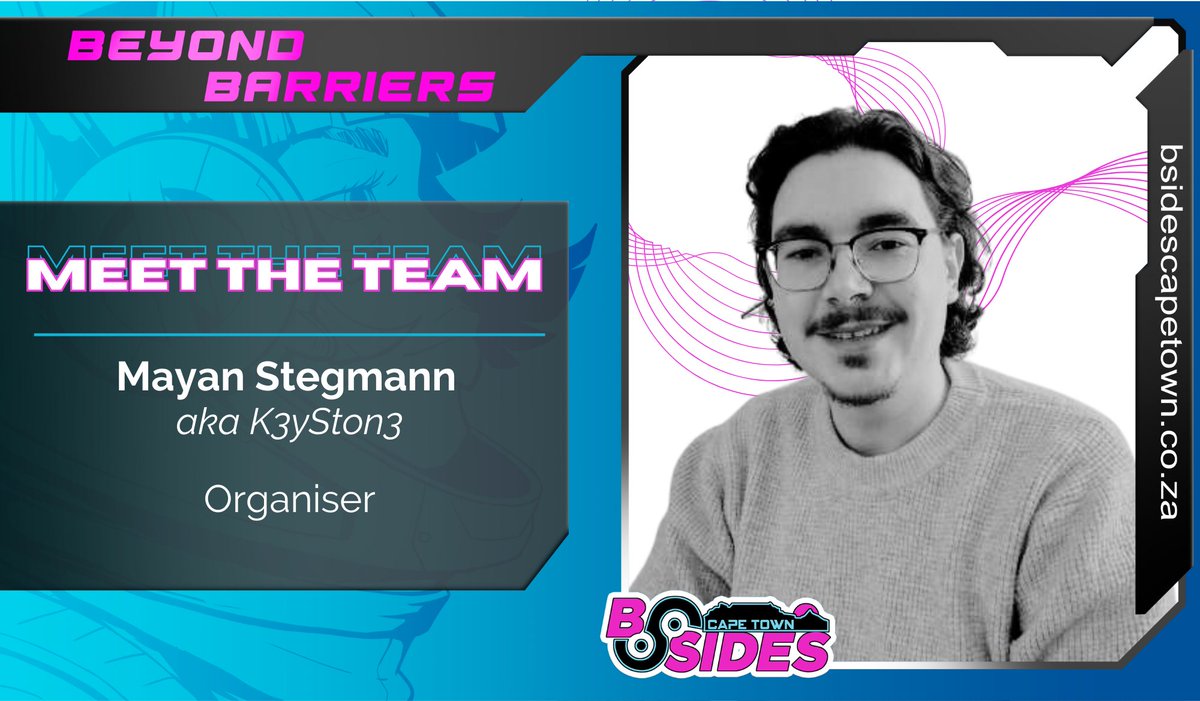 ⭐ Meet the Team of BSides 2024⭐

Here are the faces behind the inner workings of BSides CPT. Some are new, some have been here a bit longer, but everyone has played a part in shaping this year's convention. After months of hard work, we are a less than a week away and cannot