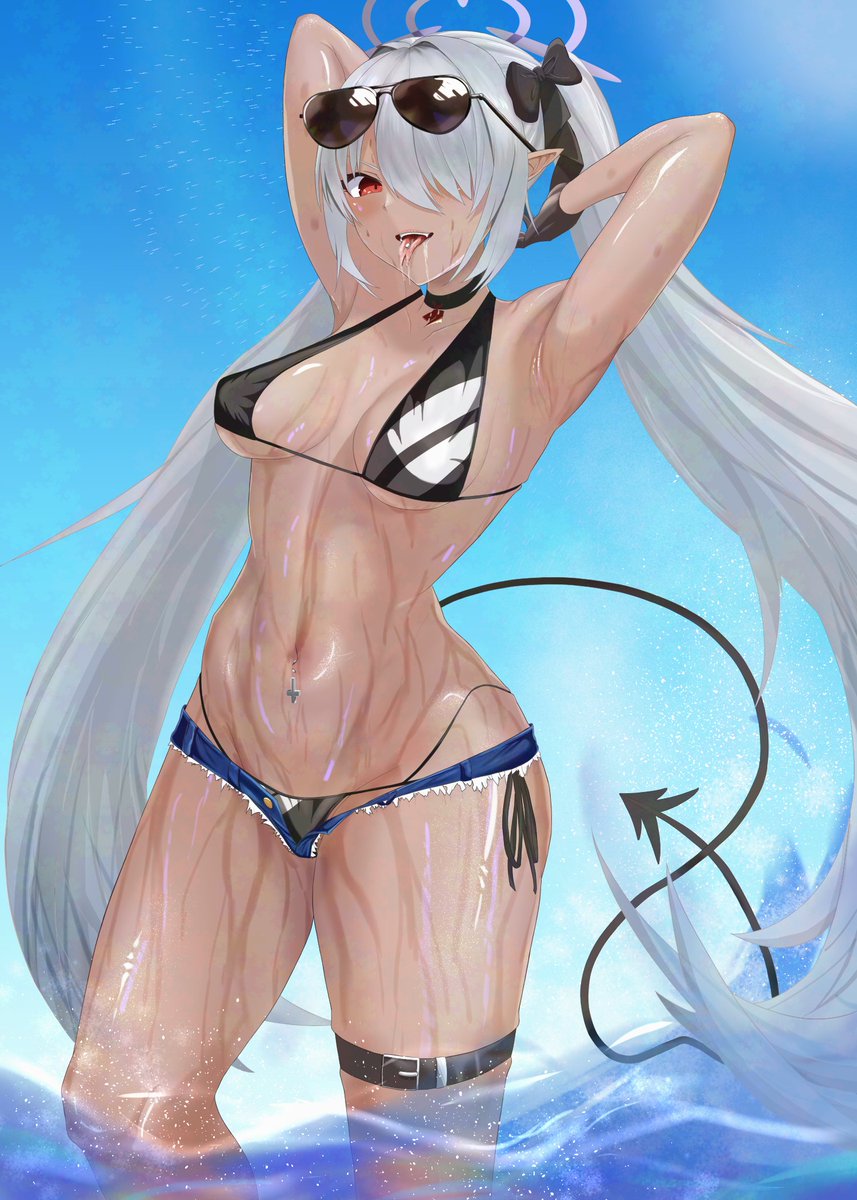 「こんな舌が好きだなんて……先生はほんとに変態だな♡」
イオリは絶対スプタンで舌ピ開けてる。異論は認める。

#ブルーアーカイブ 
#ブルアカ 