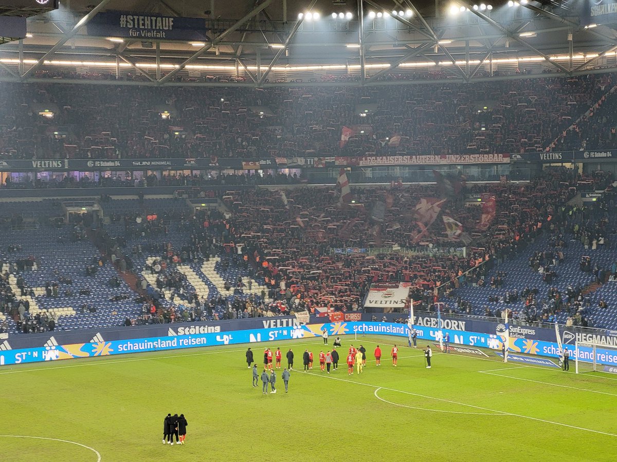 Der #Betze erobert Schalke

#S04FCK