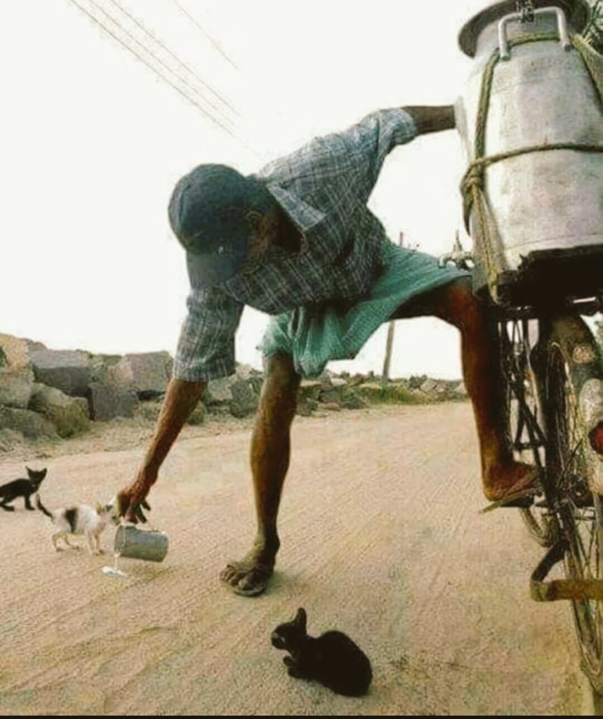 کبھی کبھی بھت چھوٹا سا کام 
اپکو بہت سی نیکیاں دے سکتا ہے❤