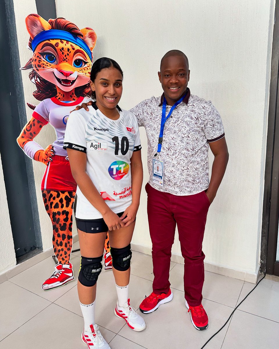 Heureux de couvrir ma troisième Coupe d’Afrique des Nations Seniors Dames de Handball après celle du Congo Brazzaville en 2018 et la 25e CAN au Sénégal en 2022.

Nayokaka malamu na Kinshasa ! 
Mbote ! <a href="/AntonioSouare2/">Antonio Souare</a>  <a href="/paye50425797/">Paye Camara</a> #CANHandball .