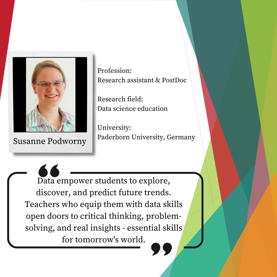 Getting to know the team behind DataSETUP!

Today, we are introducing our partners that take the lead on the work package dedicated to teaching modules - the very core of our project.

#data #datascienceeducation #teaching