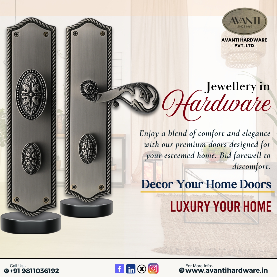 hardwareavanti's tweet photo. Visit: https://t.co/tV7uRNV8JU 
Contact Us: +91 98110 36192 
Mail Us: sales@avantihardware.co 

#avantihardware #doorknobs #doorhandles #knobandhandle #doorhardware #cabinethardware #hardware #doorhardware #interiordoorknobs #blackdoorknob #screendoorhandle #homedoors #hardware https://t.co/PXsnENYGe7