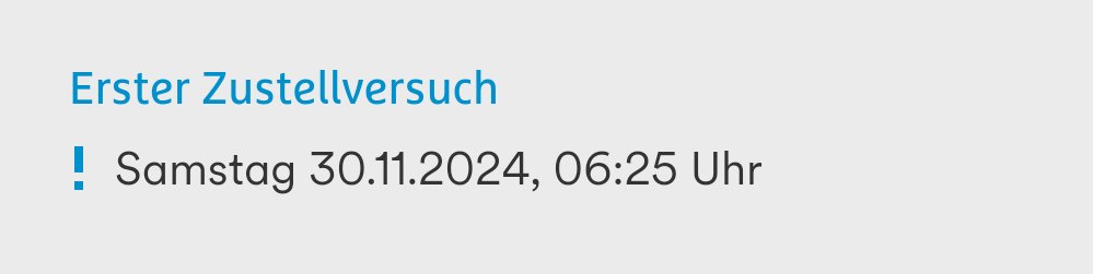 Normalste Uhrzeit für ne Hermes Zustellung 🐢