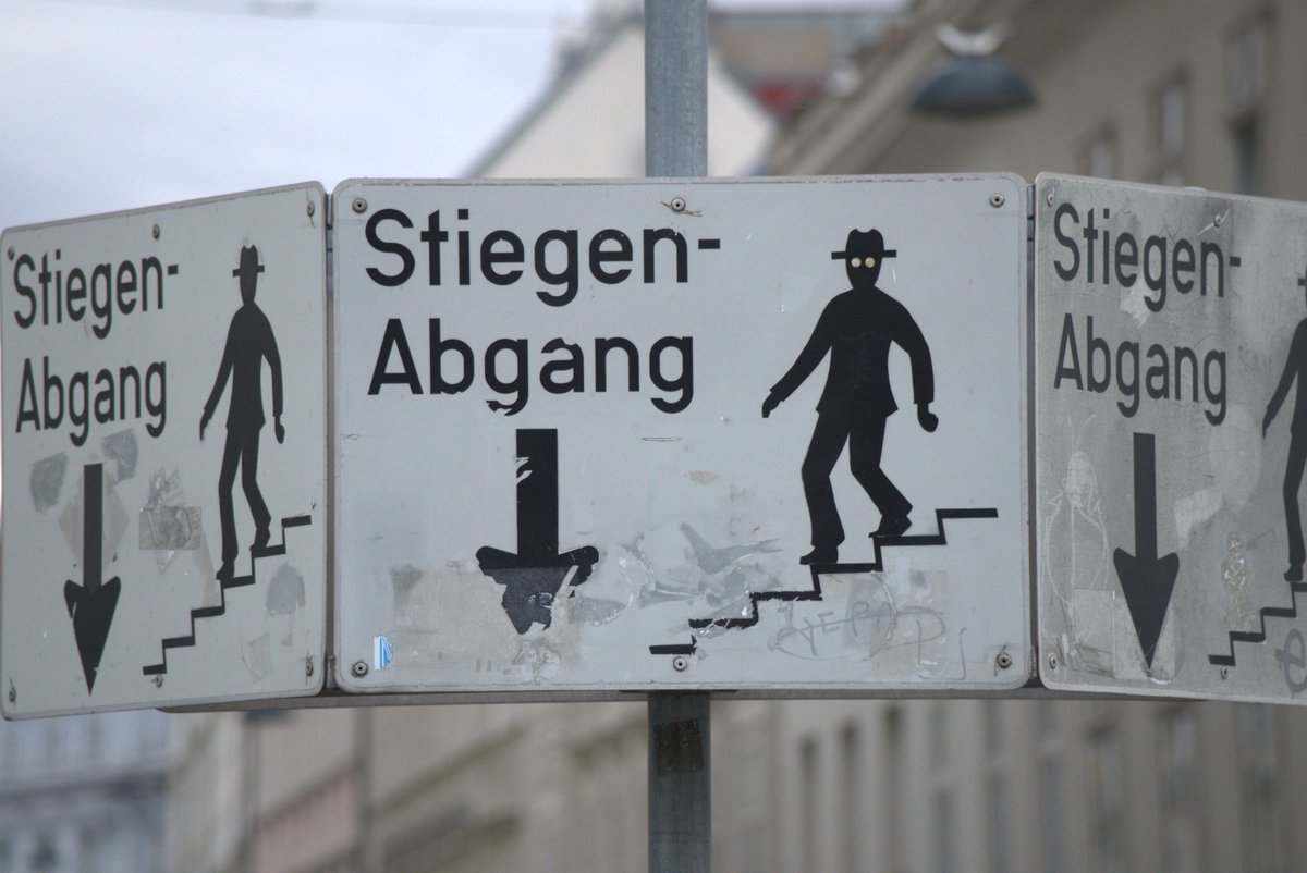 The route into Hades. --