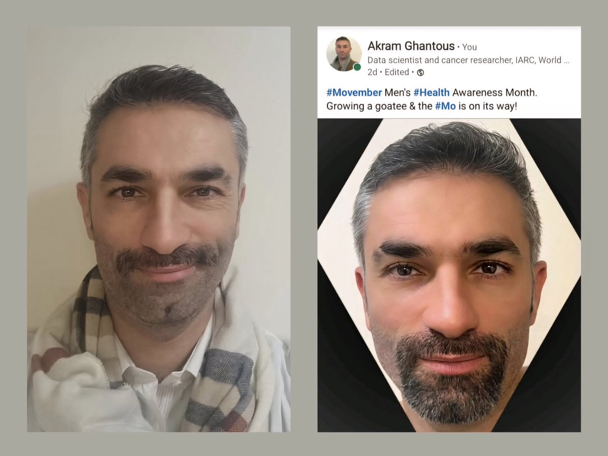 Akram_Ghantous's tweet photo. And now the #mo
To save a bro,  
And mark #movember
With #awareness to grow.

Movember = Men's #health Awareness Month https://t.co/18H9ixAqay