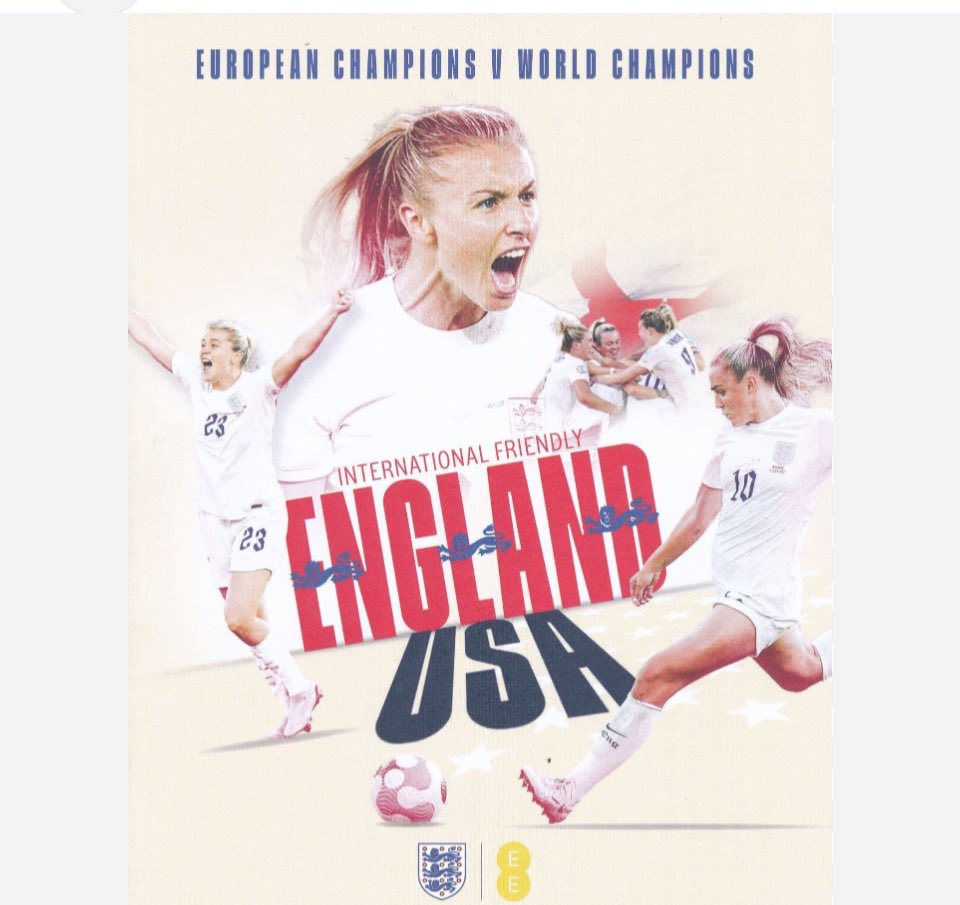 Today we have a coach full of our own Middleton Lionesses travelling to Wembley to watch the England Lionesses take on the USA in a huge game.

Hope the girls, coaches and parents all have a great day.

C’mon the Lionesses!🏴󠁧󠁢󠁥󠁮󠁧󠁿🦁

#Lionesses