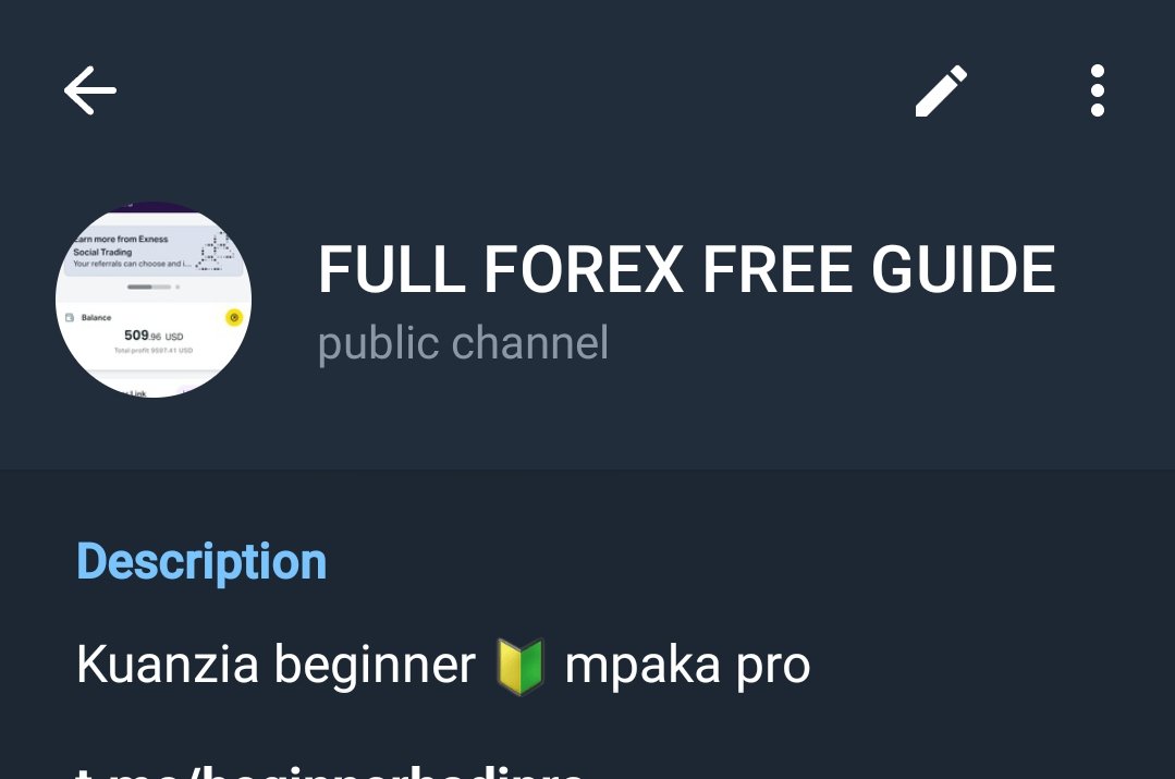 officialhimsel1's tweet photo. FOREX Beginner To Pro Course GIVEAWAY 

Kwa lugha ya KISWAHILI  

Thamani ya course ni $1200
But nakupa Bure imagine 

COURSE INAZUNGUMZIA MAMBO YAFUATAYO

1. Forex trading ni nn?

2. Kinanani wanafanya forex trading ?

3.  Wakati gani forex inafanyika?

4. Forex trading inafanyika wapi?

5 . Faida na Harasa za kufanya forex Trading?

6.  Misamiati muhimu Kuhusiana na Forex Trading.

EPISODE 9 ZA VIDEO NI NYEPESI NA ZINAELEWEKA

HUNA CHA KUPOTEZA EVERYTHING IS FREE KABISA 

VIGEZO ILI UPATE COURSE 

FOLLOW ME, 

REPOST HII TWEET 

LIKE

 Kisha Dm Neno GUIDE 

Asante 
Sambaza iwafikie wengi