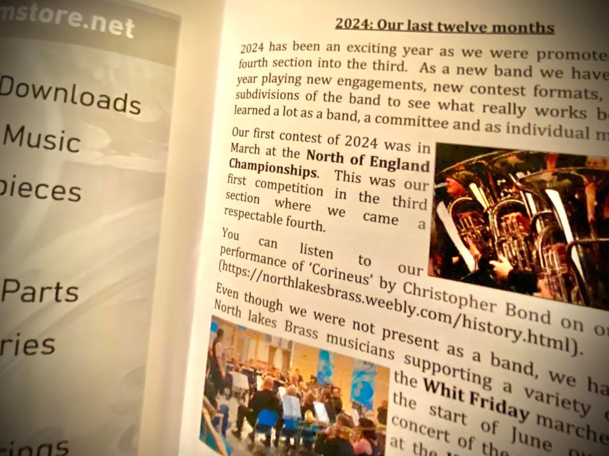 Wondering what to do this evening? Why not have a trip to St John’s Church in Keswick at 7.30 for our annual concert! 
(Tickets on the door, at ‘Love the Lakes’ and online priorbooking.com) 🎵🎺🎺