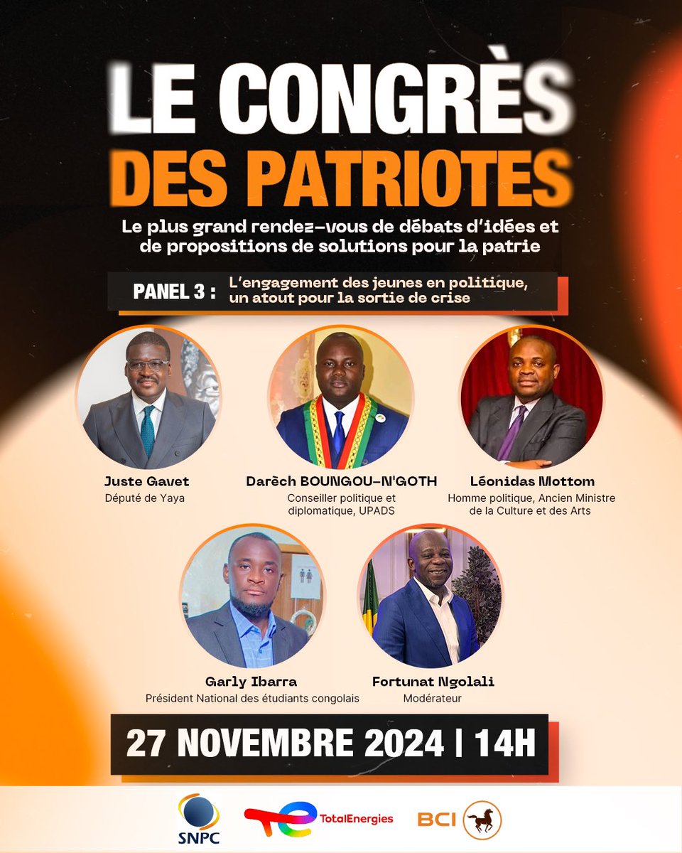 sacreeprodiges's tweet photo. #CDP24| Le plus grand rendez-vous de débats d’idées et de propositions de solutions pour la patrie c’était ce 27 Novembre 2024 !
—-
#cdp #congresdespatriotes #congo 🇨🇬 https://t.co/2a7bbg5Lkc