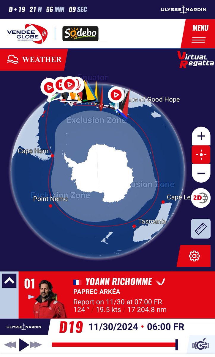 arbortec's tweet photo. @VendeeGlobeENG should be called the Vendee Antarctica! 😁 https://t.co/1e5Tduv6QA