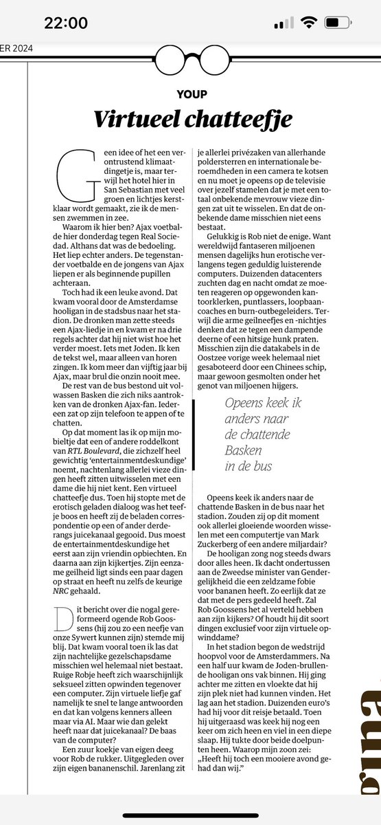 .<a href="/nrc/">NRC</a> Virtueel chatteefje-zaterdag