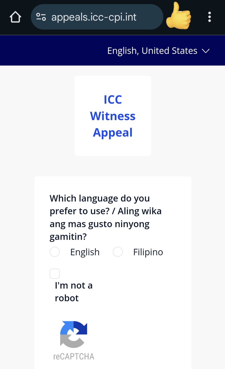 ‼️Nagbukas ang ICC ng apela para sa mga witnesses sa imbestigasyon sa Pilipinas‼️

Sinumang may credible na impormasyon tungkol sa "war on drugs" ni Duterte pwedeng mag-submit sa appeals.icc-cpi.int. 

Confidential sa ngayon, pero kalaunan at may permiso, labas ito sa trial.