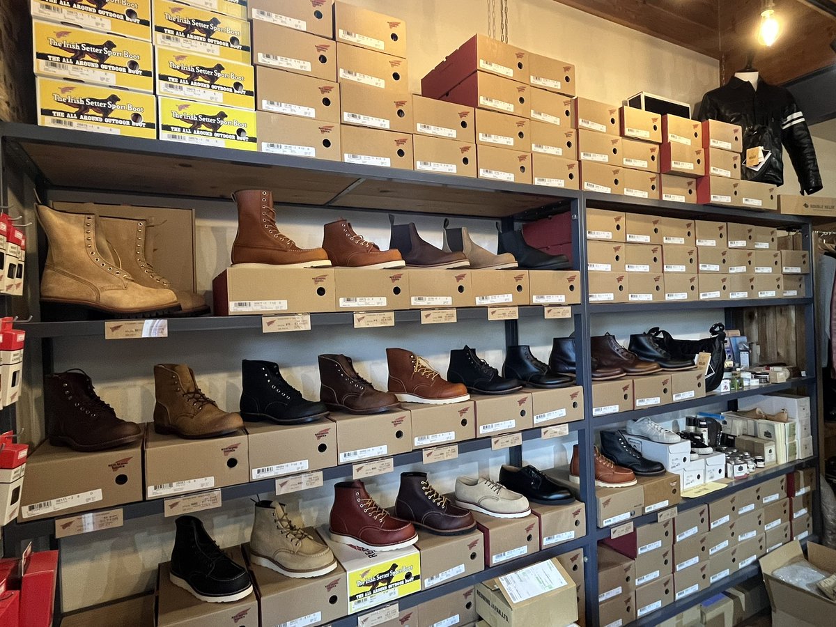 mplanbox's tweet photo. 価格アップ直前

#redwing
#レッドウィング
#mPLAN
#長崎エムプラン https://t.co/xZFhcORI75