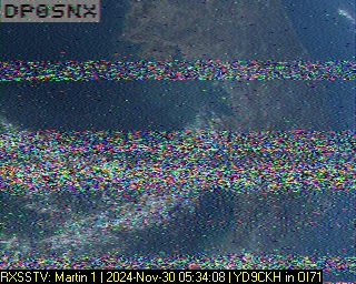 Jutahariadi's tweet photo. SONATE-2 over Bali, 2024-11-30, 05:34 UTC.
#SSTV mode #MARTIN1 @JMUSpace https://t.co/iqhGb8aJSk