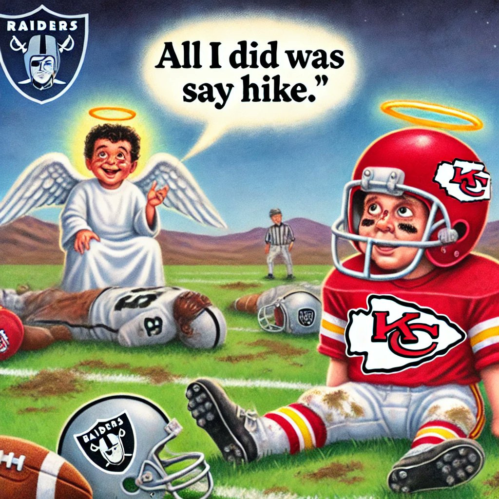 God is a Chiefs fan.  I created this image with Chat GPT 4o and canvas.  It seems something special is happening in Kansas City.  #KansasCityChiefs #GodIsAChiefsFan #NFL #ChiefsFantasticWin #Chiefs #ChiefsWin #LVvsKC <a href="/Chiefs/">Kansas City Chiefs</a> #ChiefsKingdom