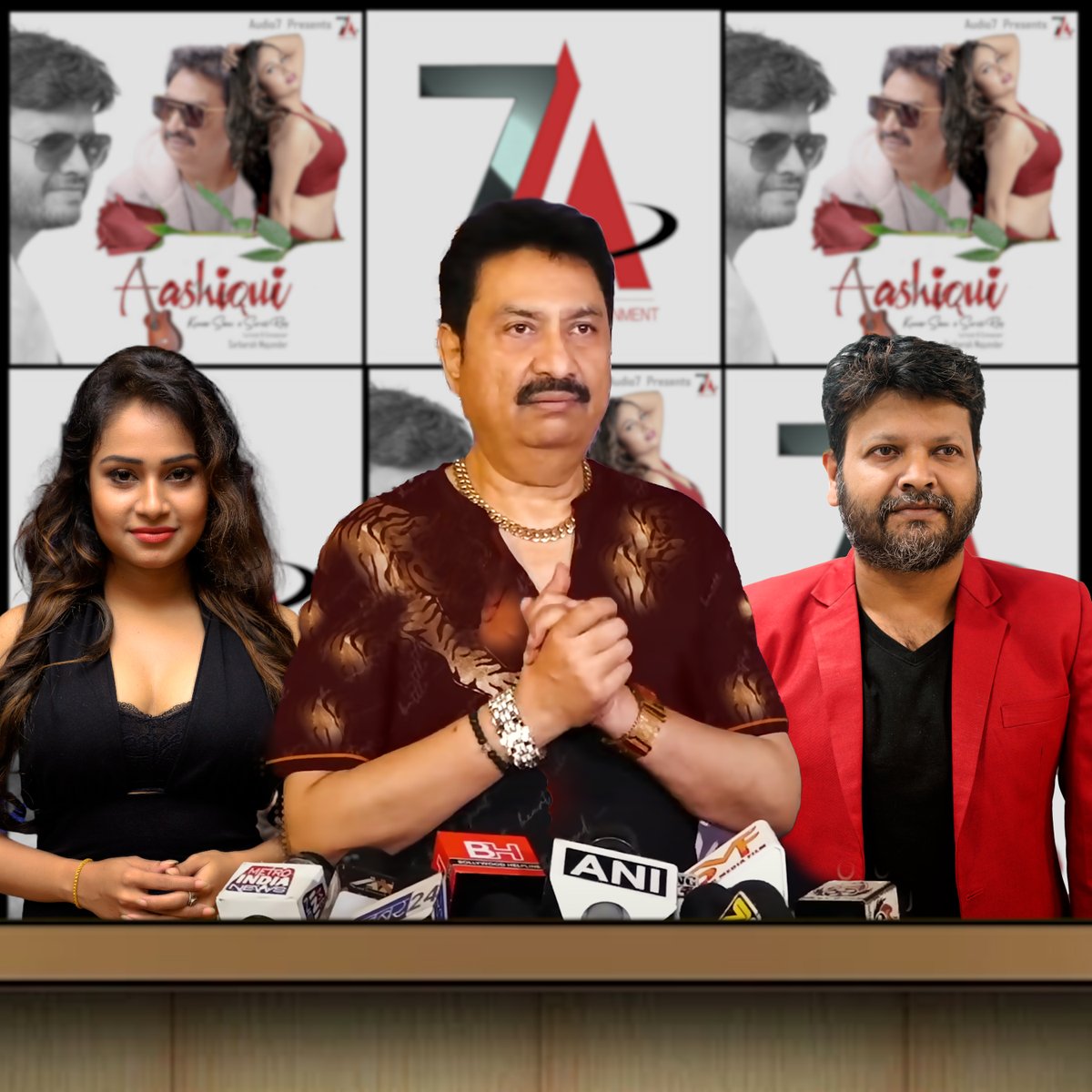 Sarbarish_1981's tweet photo. We are thrilled to announce the upcoming release of Kumar Sanu’s Aashiqui songs, set to drop tomorrow on all major audio platforms. Composed by the incredibly talented #SarbarishMajumder, this album features a captivating duet between #KumarSanu and the talented #SureliRoy. https://t.co/txk48vd8R5