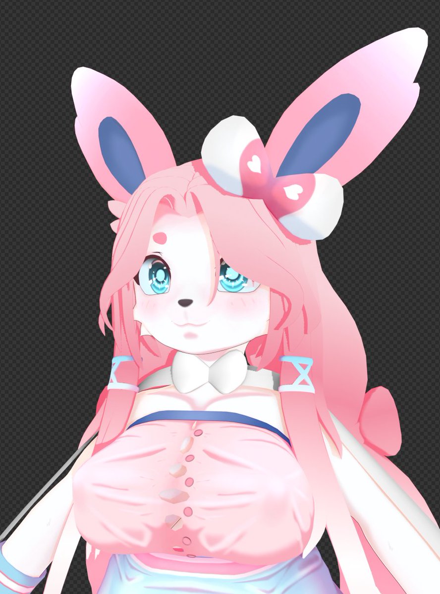 Started Sylveon today!

I stream over on picarto.tv/Hibby3D/ now and did this all live 🔴!!

Thanks to everyone who followed and gave me a good first stream ♥

#b3d #streamer #art #eeveelution #Eevee #Pokemon #pokemonart #furryart