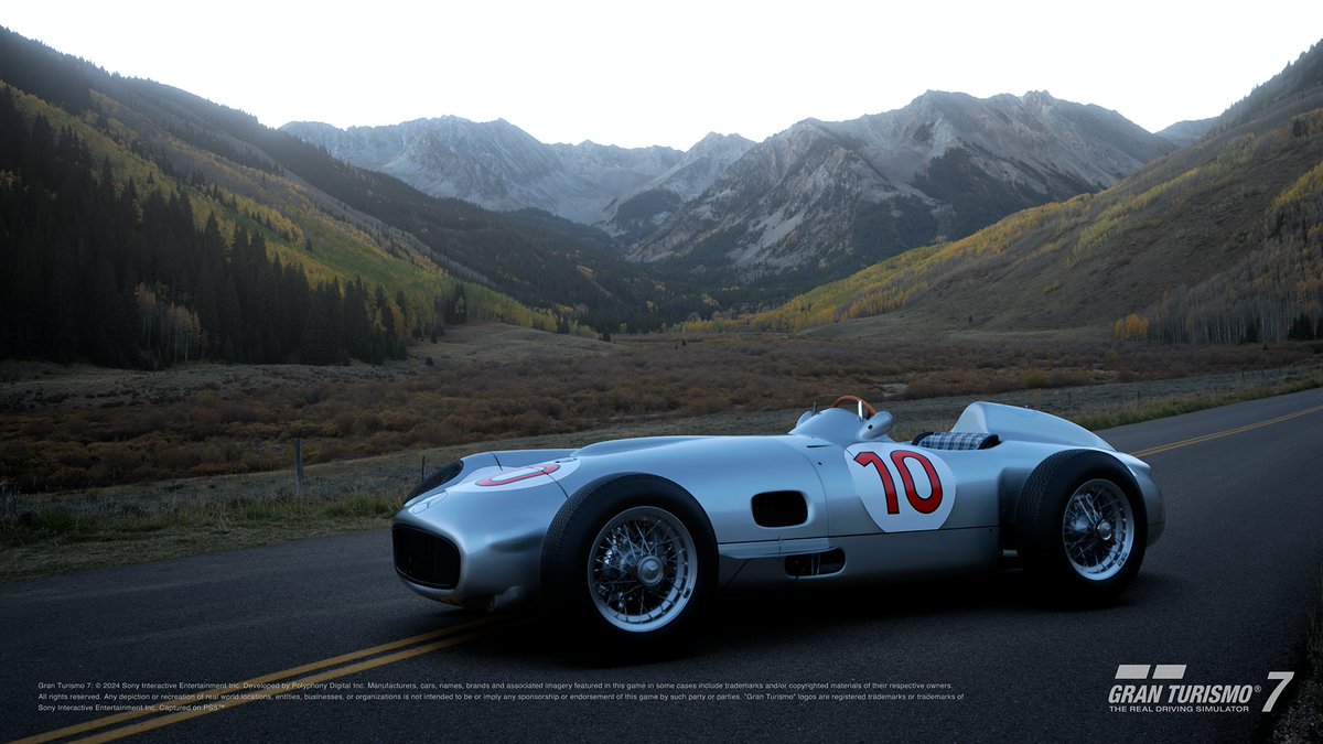 thegranturismo's tweet image. 隆起と浸食の芸術、バランス・ロック、
グランド・メサ国立公園の西、マクルーア峠、
アスペンに続くキャッスル・クリーク・ロード、
紅葉に染まるインディペンデンス・パス。

- スケープス特集「コロラド」

#GT7 #グランツーリスモ #Scapes #Colorado