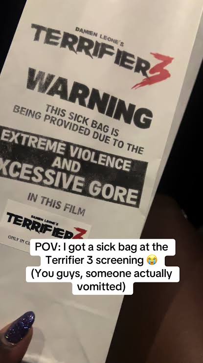 theliverdr's tweet image. You haven&apos;t watched good horror and terror if you haven&apos;t watched these. Please do. For those who like this genre. 

Also for Terrifier 3, please heed the warning (last image). 

Happy weekend. 

Let me know if you live on. 

**My favorite: Oddity.**