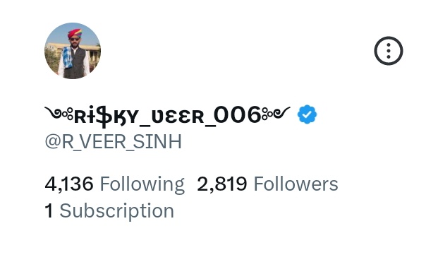 R_VEER_SINH's tweet image. From 2819 to 1M, still need 997,181 followers! Elon Musk, can you speed up the '1M followers' connection on X? 🚀😜 

#From2819to1M #HelpMeElon