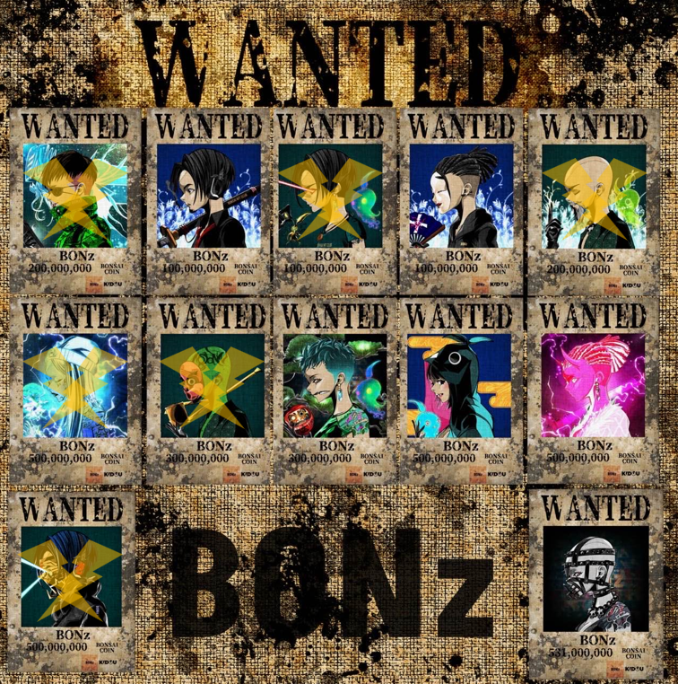 Colonel_Meta's tweet image. 🌳BONz AL1 絶賛ミント中‼️
11月30日15時現在、賞金首はちょうど半分捕まりました（ミントでお迎えされました）⚡️
逆に言えば、まだ半分残ってますよ！
#KIDOU #KIDOUBilly 
#BONz #BONSAICOIN