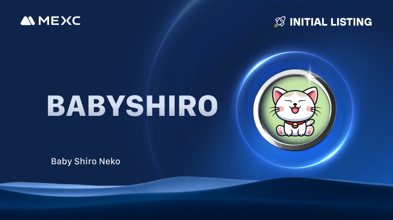 Alpha_MEXC's tweet photo. We're thrilled to announce that the @BabyShiroNeko Kickstarter has concluded and #BABYSHIRO will be listed on #MEXC!   

🔹Deposit: Opened  
🔹BABYSHIRO/USDT Trading in Innovation Zone: 2024-11-30 08:00 (UTC)  

Details: https://t.co/d2iPn0RadQ https://t.co/VJZNnM4pKu