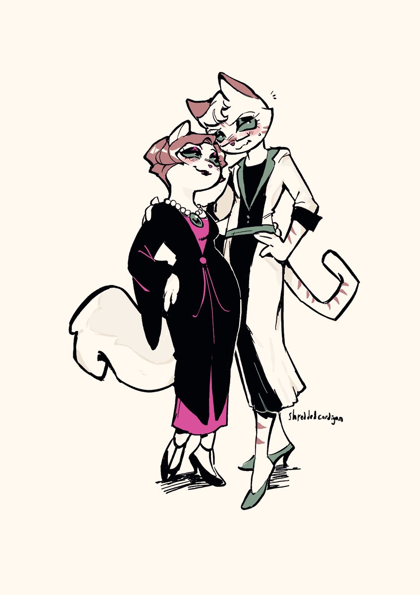 So bored i decided to draw Mimi x Mitzi for giggles
What would the ship name even be called? MiMi? MiTzi??
#lackadaisyfanart #Ocxcanon