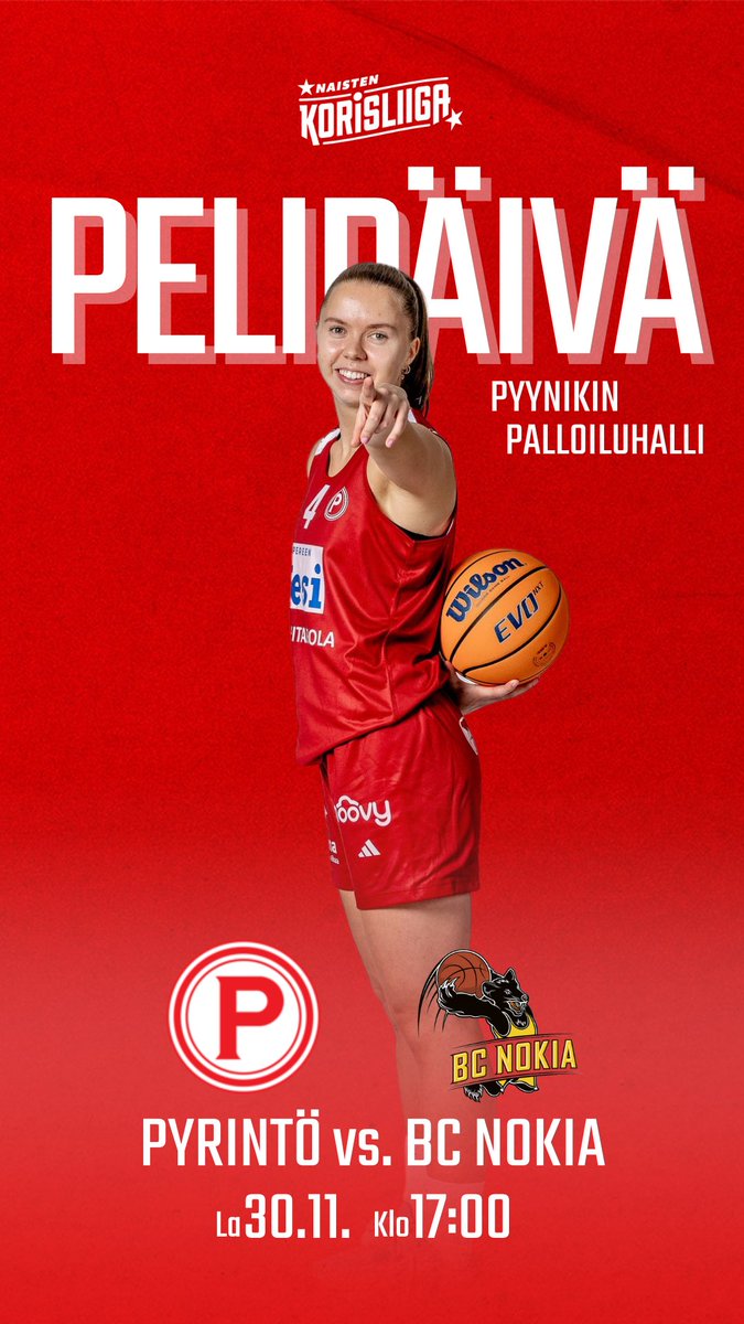 Tampereen Pyrintö Naiset (@pyrintonaiset) on Twitter photo Tänään Pyynikillä paikallisderby Pyrintö - BC Nokia🔥🔥
#pyrintö #munseura #aina #naistenkorisliiga Tänään Pyynikillä paikallisderby Pyrintö - BC Nokia🔥🔥
#pyrintö #munseura #aina #naistenkorisliiga