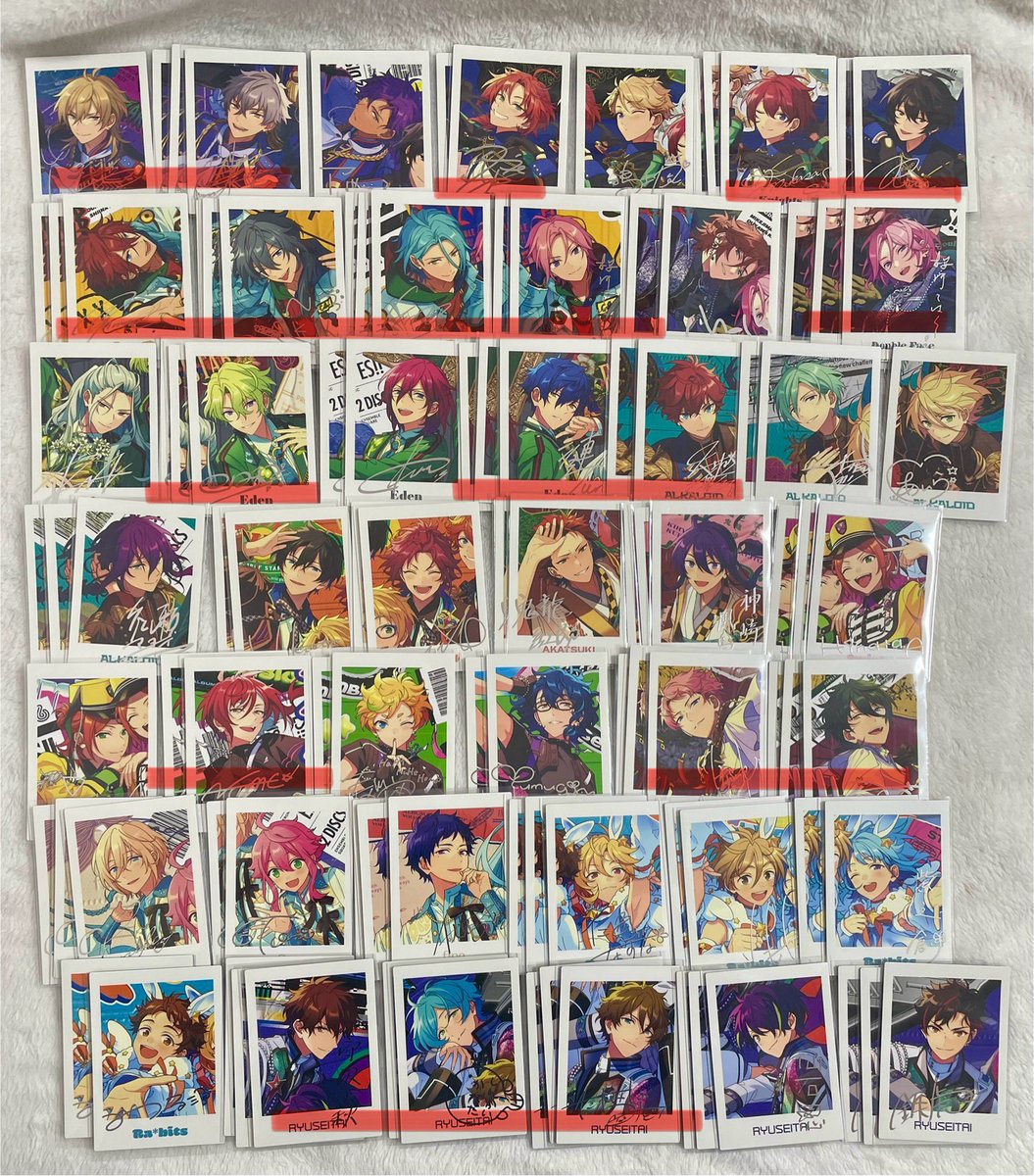 aya05040730's tweet photo. 【交換】あんスタ TRIP ぱしゃっつ

譲)薫 晃牙 アドニス レオ 嵐 司 凛月 燐音 ニキ HiMERU こはく 斑 凪砂 日和 ジュン 一彩 巽 藍良 マヨイ 北斗 真緒 紅郎 颯馬 ひなた ゆうた 英智 桃李 弓弦 なずな 友也 創 光 夏目 宙 つむぎ みか 宗 鉄虎 忍

求)零 真

赤線は零とのみ
宜しくお願い致さます。 https://t.co/17gwZXbYnz