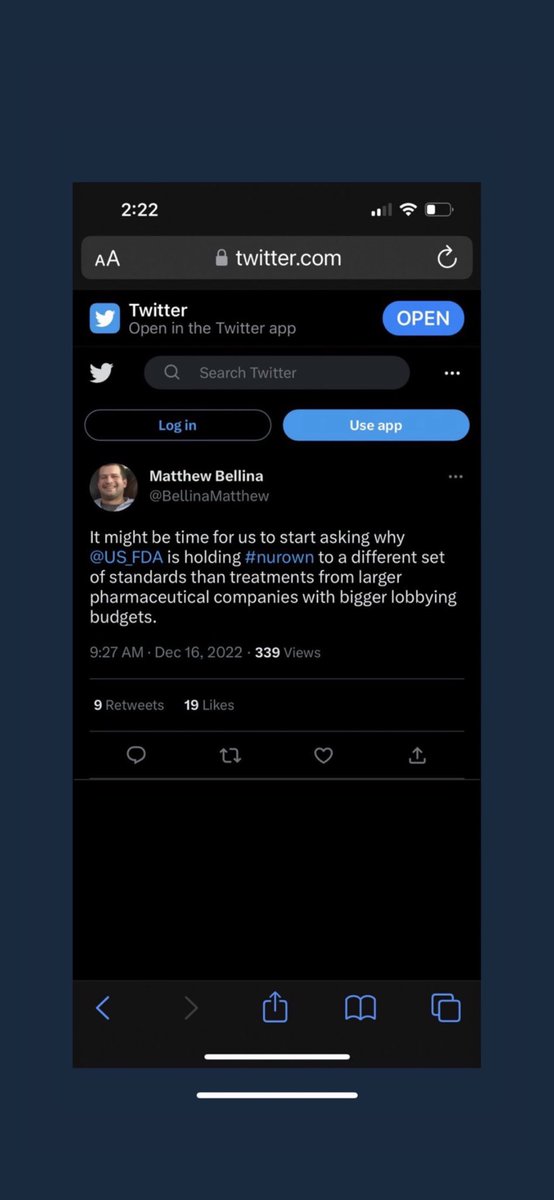 kjmark's tweet photo. @DrHMelamed @RobertKennedyJr @MartyMakary @MinoShah The @US_FDA @FDACBER offices need to be raided, their documents and emails subpoenaed back 10 years to find out why they are blocking treatment for 100% fatal #ALS and patients who have no hope.  If I have ALS and I hear trial patient has renewed ability to walk I want access. https://t.co/rbfy7fvyCk