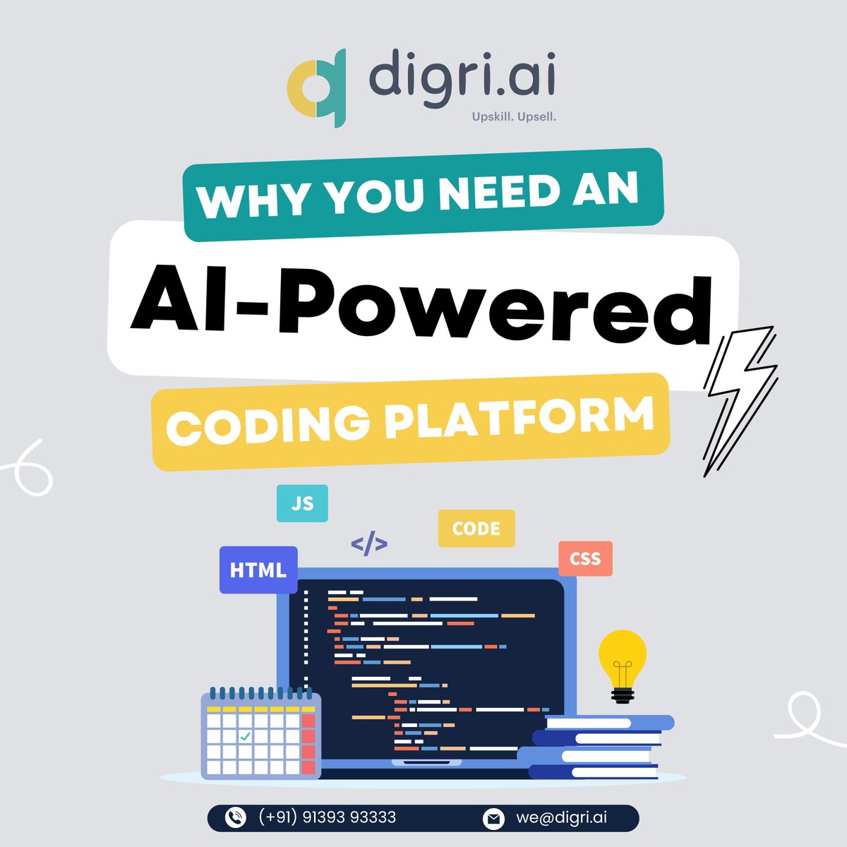 digridotai's tweet image. Elevate learning with an AI-driven coding solution that equips students with future-ready skills. 

Instant Error Detection: Get real-time feedback and guidance to accelerate coding mastery.

Start the journey today - buff.ly/47HeLPU

#AIinEducation #CodingPlatform #digri