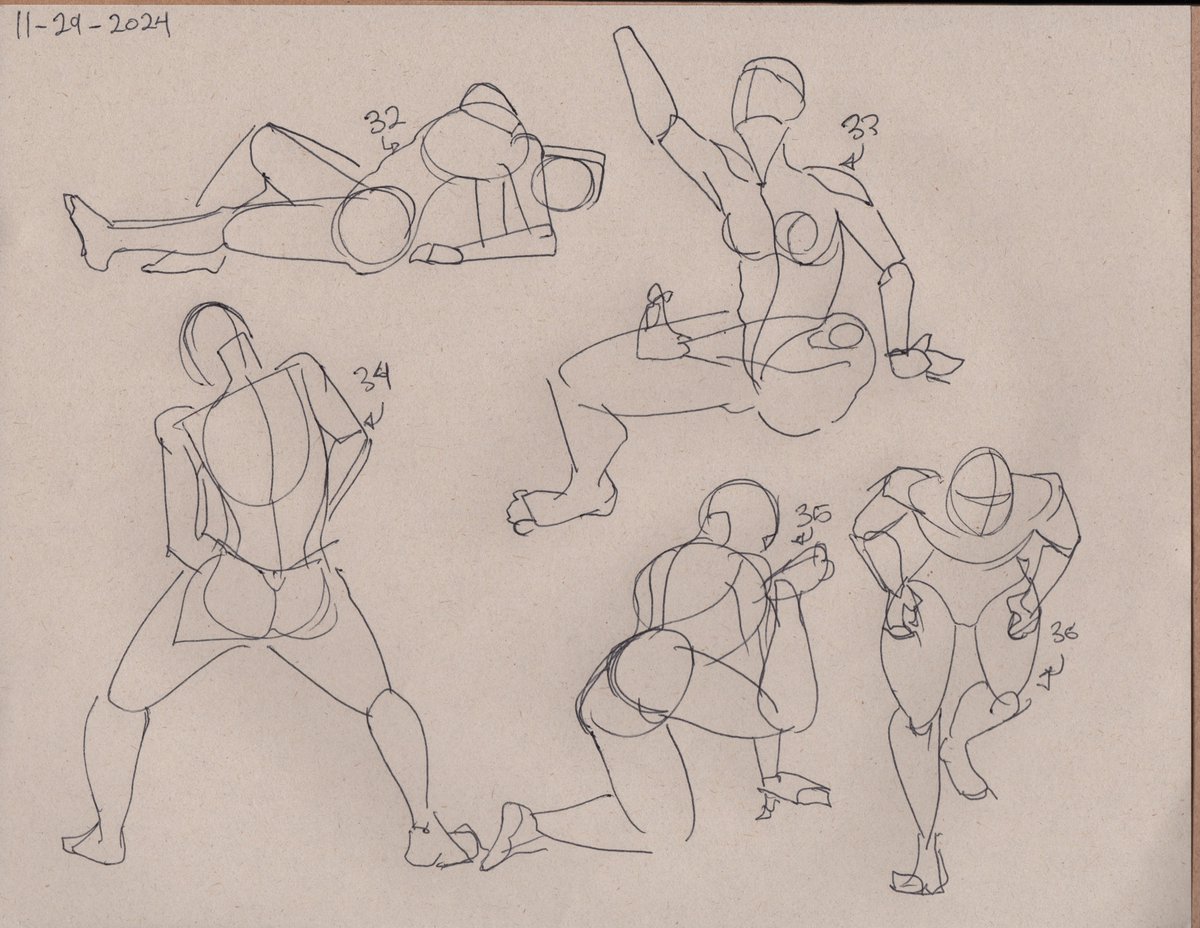 MarsStudioArt's tweet photo. Posemaniacs gesture drawing - For tonight 2/3 https://t.co/n1aZRaU7aa