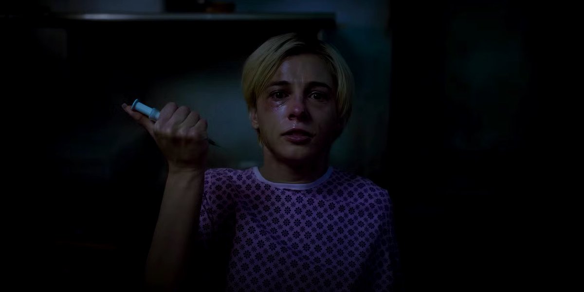 M1CHAELMAN1A's tweet photo. Naomi Scott’s range in smile 2 is just insane she can do it all well she did do it all this film still holds up on rewatch best horror film and best performance from naomi scott no debate. https://t.co/NGlWOFALqo