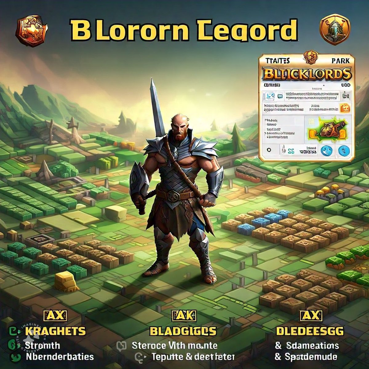 Oluwatoyin33397's tweet image. INTRODUCING BLOCKLORDS FOR BEGINNERS @BLOCKLORDS
1/6 Welcome to Blocklords!
New to the game? Our beginner's guide is here to help! From picking the perfect region to mastering your heroes, we've got you covered! #Blocklords #BeginnersGuide