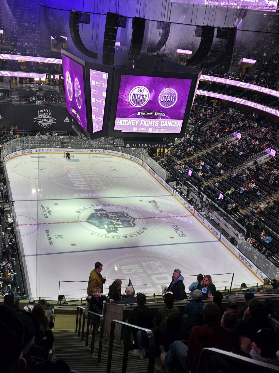 rangus74's tweet image. Took the fam to see the UHC tonight. They loved it and had a great time even though we lost in OT. @utahhockeyclub