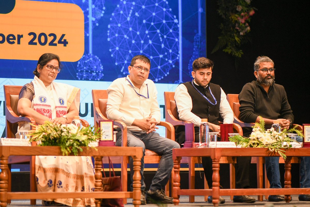 GCUniversityA's tweet photo. The AICTE-sponsored State Level IDE Boot Camp at Girijananda Chowdhury University in Assam was successfully inaugurated on 29th November 2024, marking the beginning of an impactful initiative aimed at fostering innovation and entrepreneurial skills among participants. https://t.co/6de2QS7l71