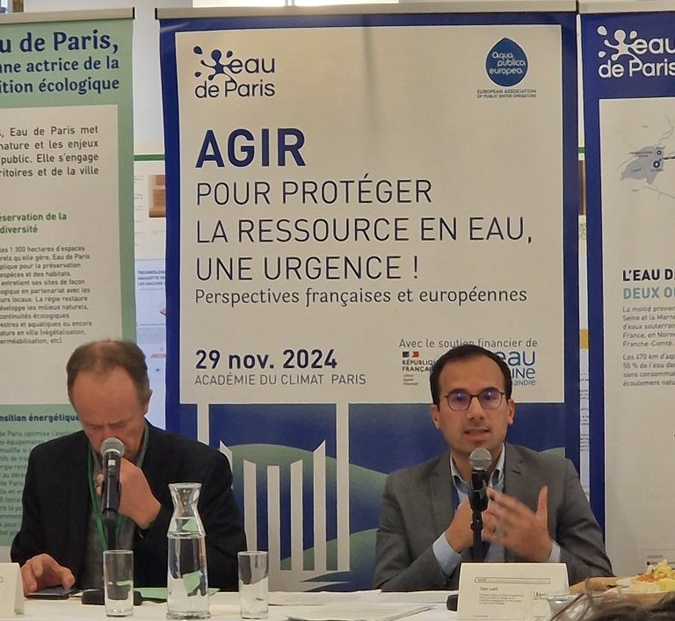 Paris: Protect water at the source
Press conference on the seminar ‘Acting to protect water resources: an emergency’ organised by Eau de Paris, the public water service of the Blue Community / Blue City of Paris.
zurl.co/0NYg