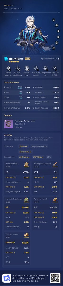 MocHa2710's tweet photo. @babufess Ni nder,, partyan furina, kazu, ama xilo jdi ga pke goblet dmg bonus🙂 https://t.co/ejL9R9XN6f